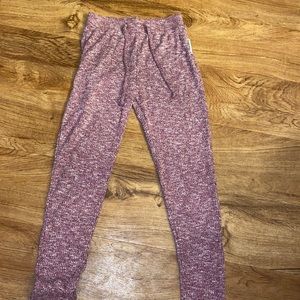 XS gym shark maroon joggers